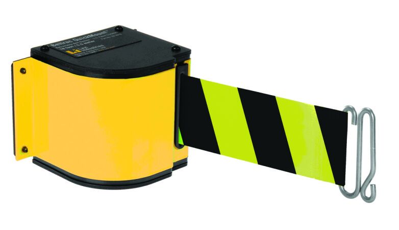 QuickMount Safety Barricade | Lift Truck Supply QuickMount Safety Barricade