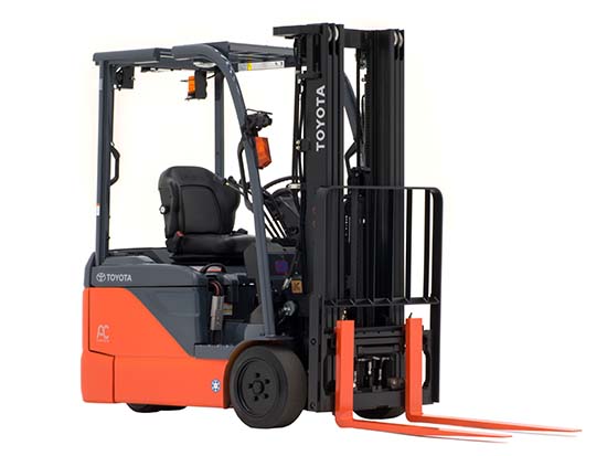 Toyota 3-Wheel Electric Forklift
