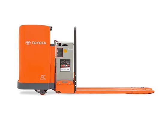 Toyota Enclosed End Rider Pallet Jack