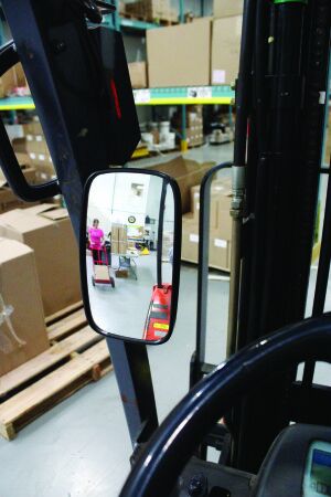 Forklift Side Mirror