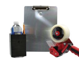Magnetic Tape Gun, Clipboard, & Cup Holder