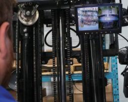 Driver Split View Forklift Camera